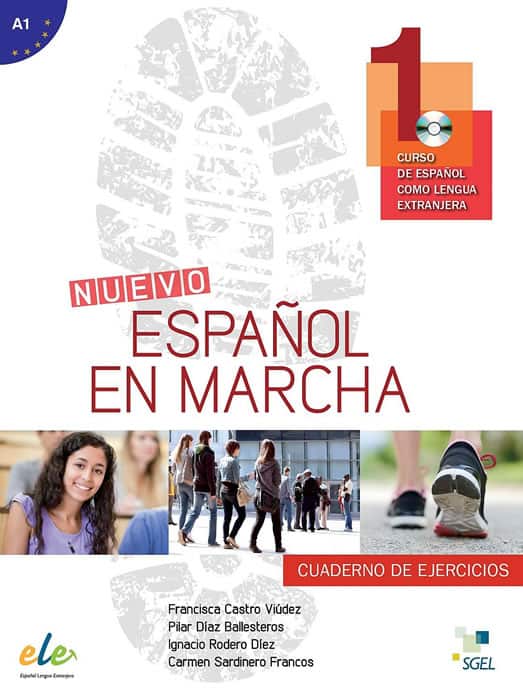 Nuevo Español en marcha 1, учебна тетрадка по испански език, ниво А1 + CD