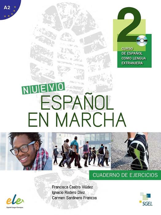 Nuevo Español en marcha 2, учебна тетрадка по испански език, ниво А2 + CD