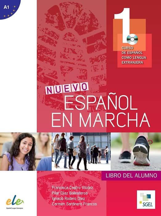 Nuevo Español en marcha 1, учебник по испански език, ниво А1 + CD