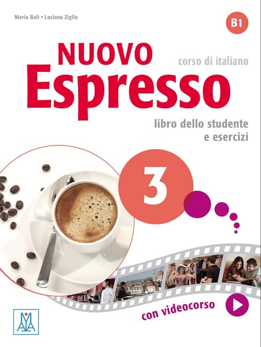 Nuovo Espresso 3, учебен комплект по италиански език, ниво B1 + е-книга