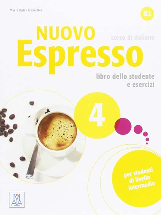 Nuovo Espresso 4, учебен комплект по италиански език, ниво В2 + CD