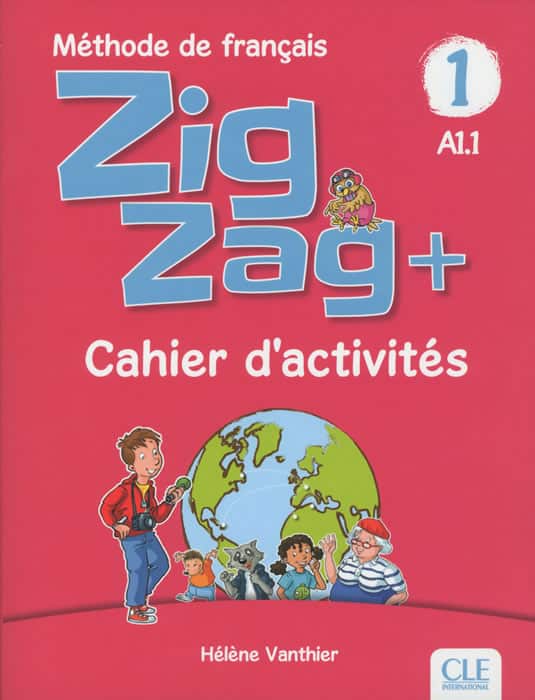 ZigZag 1, тетрадка по френски език за 2. клас