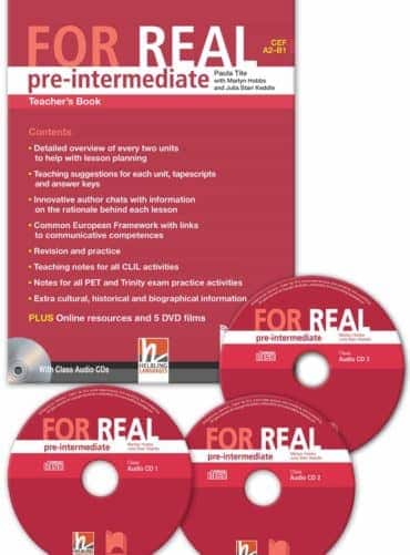FOR REAL pre-intermediate (A2 – B1). Teacher’s Book. Книга за учителя по английски език