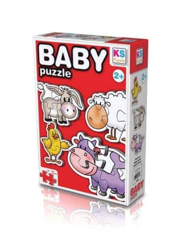 Пъзел с едри елементи Домашни животни